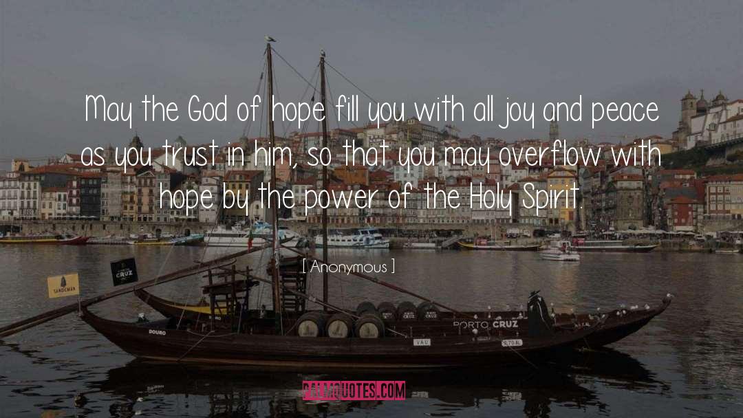 The Holy Spirit quotes by Anonymous