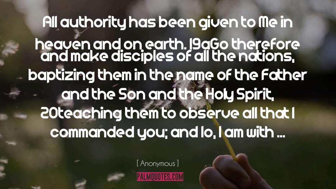 The Holy Spirit quotes by Anonymous