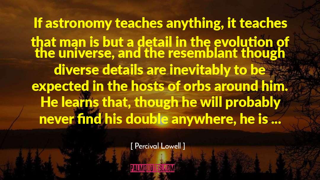 The Host Of The Air quotes by Percival Lowell