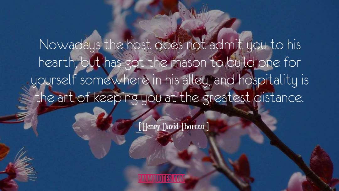 The Host quotes by Henry David Thoreau