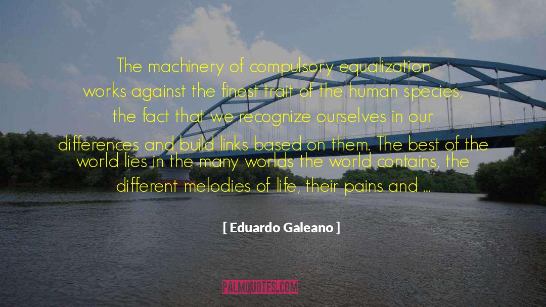 The Human Species quotes by Eduardo Galeano