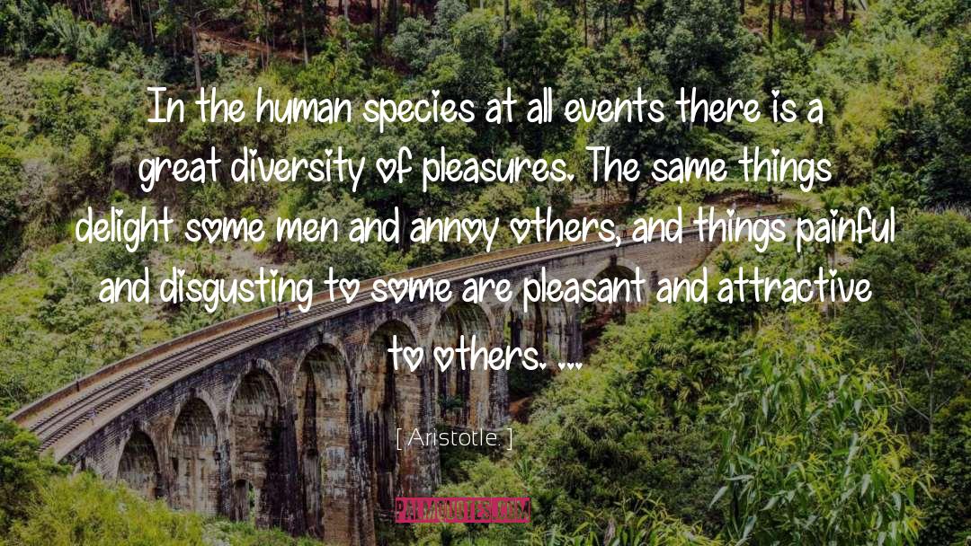The Human Species quotes by Aristotle.