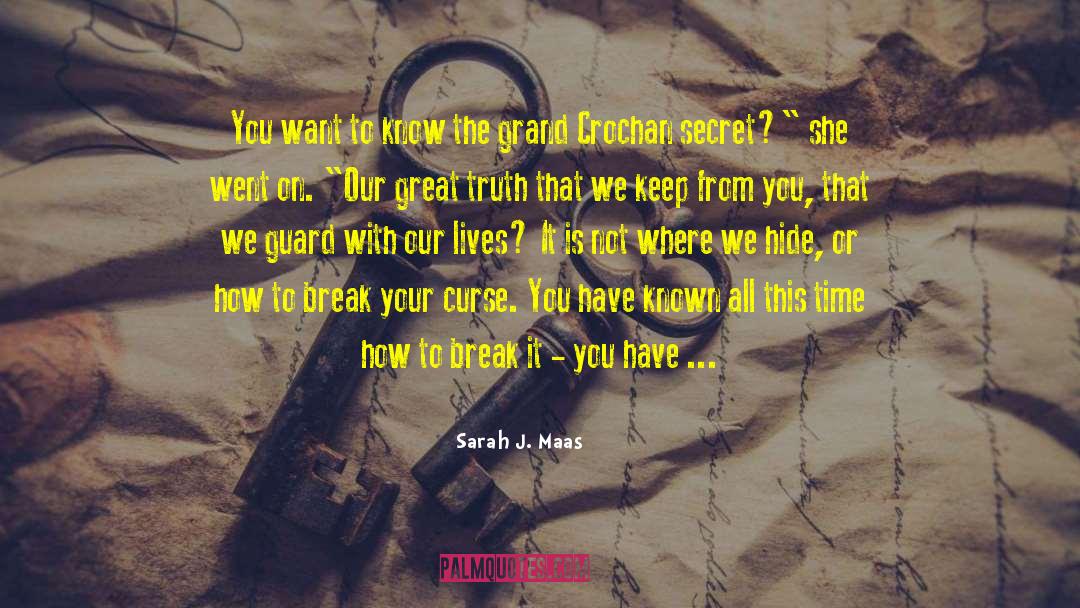 The Hundred Secret Senses quotes by Sarah J. Maas