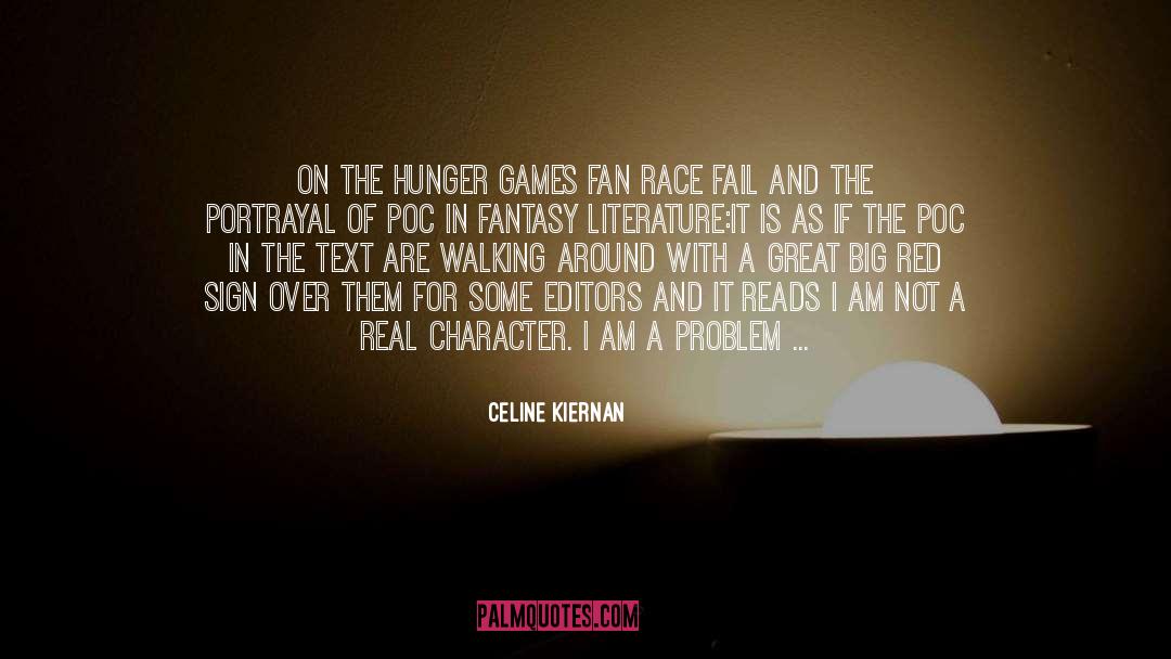 The Hunger Games Fan Race Fail quotes by Celine Kiernan