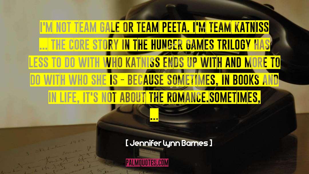 The Hunger Games Trilogy quotes by Jennifer Lynn Barnes