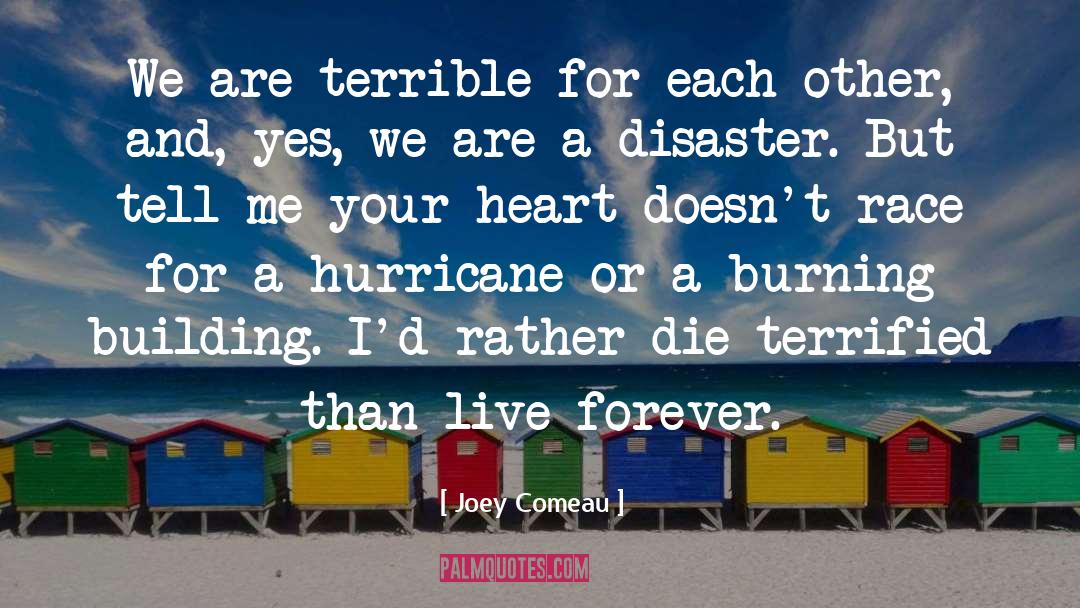 The Hurricane quotes by Joey Comeau