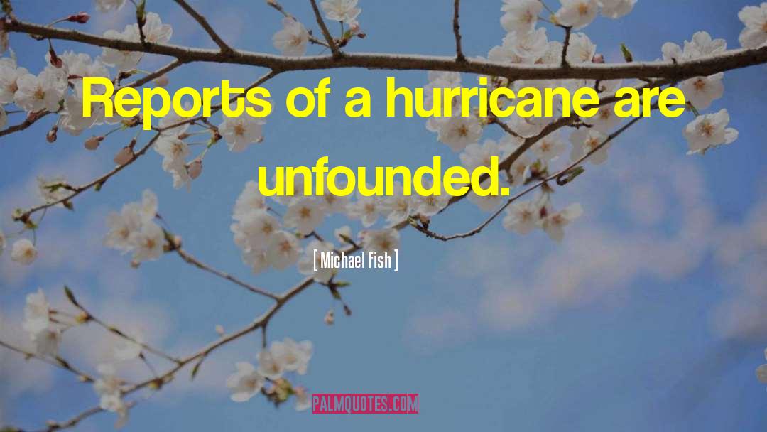 The Hurricane quotes by Michael Fish