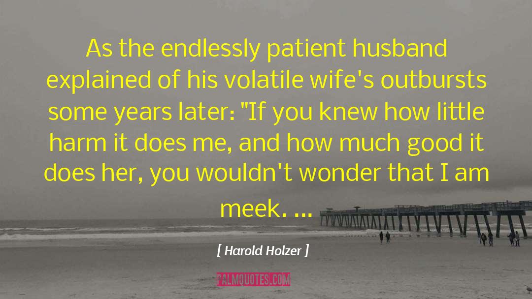 The Husband Stitch quotes by Harold Holzer