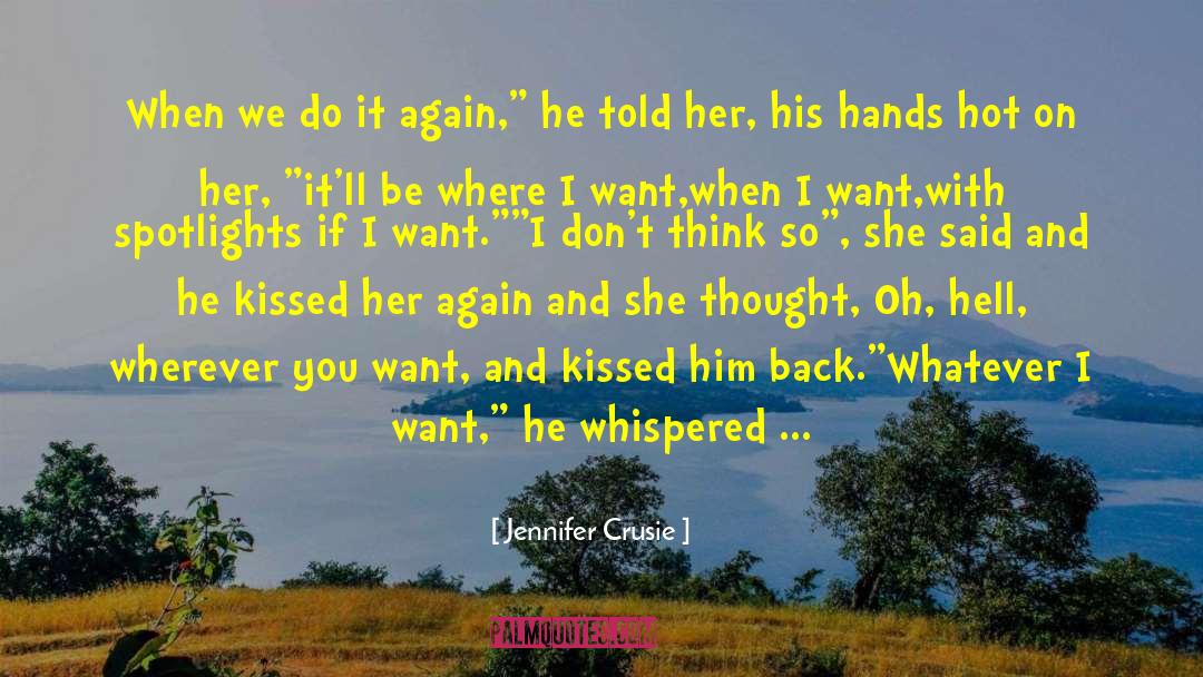 The I In Her quotes by Jennifer Crusie