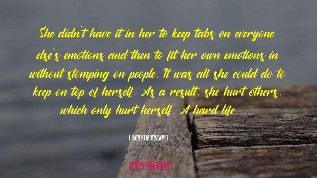The I In Her quotes by Haruki Murakami