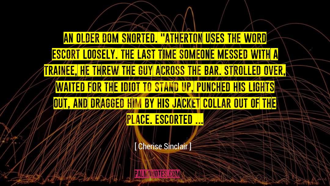 The Idiot quotes by Cherise Sinclair