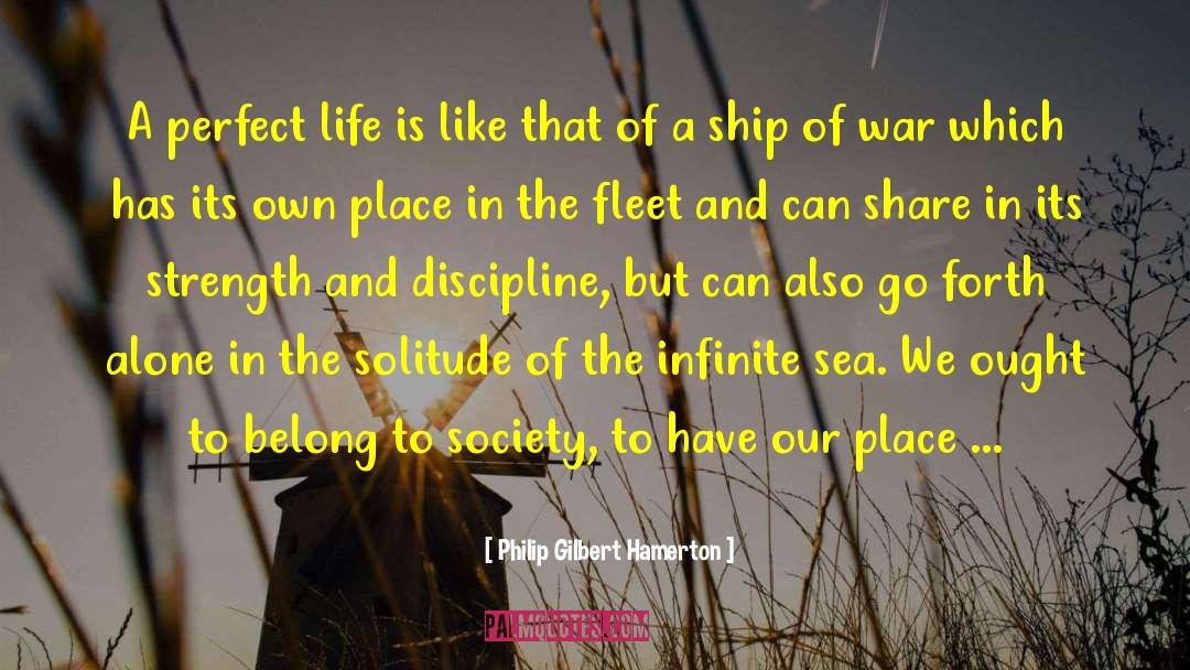 The Infinite Sea quotes by Philip Gilbert Hamerton