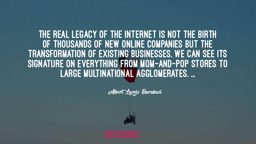 The Internet quotes by Albert Laszlo Barabasi