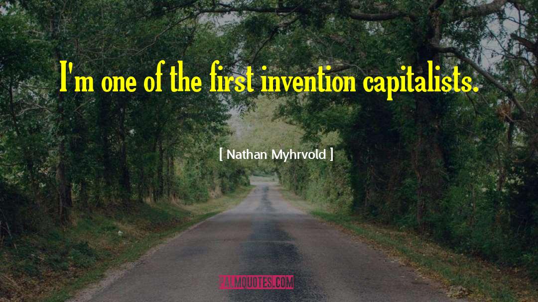 The Invention Of Rules quotes by Nathan Myhrvold