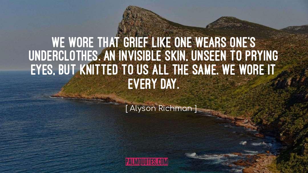 The Invisible Girls quotes by Alyson Richman