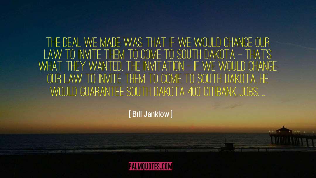 The Invitation quotes by Bill Janklow