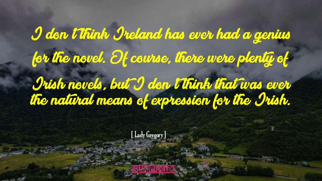 The Irish quotes by Lady Gregory