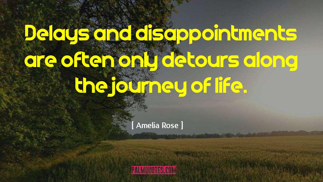 The Journey Of Life quotes by Amelia Rose