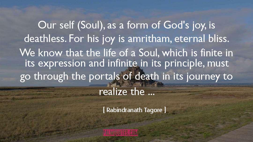 The Journey Of Self Discovery quotes by Rabindranath Tagore