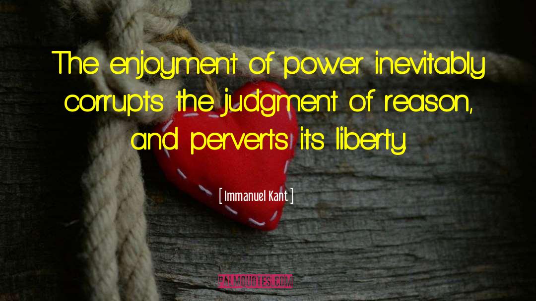 The Judgment quotes by Immanuel Kant