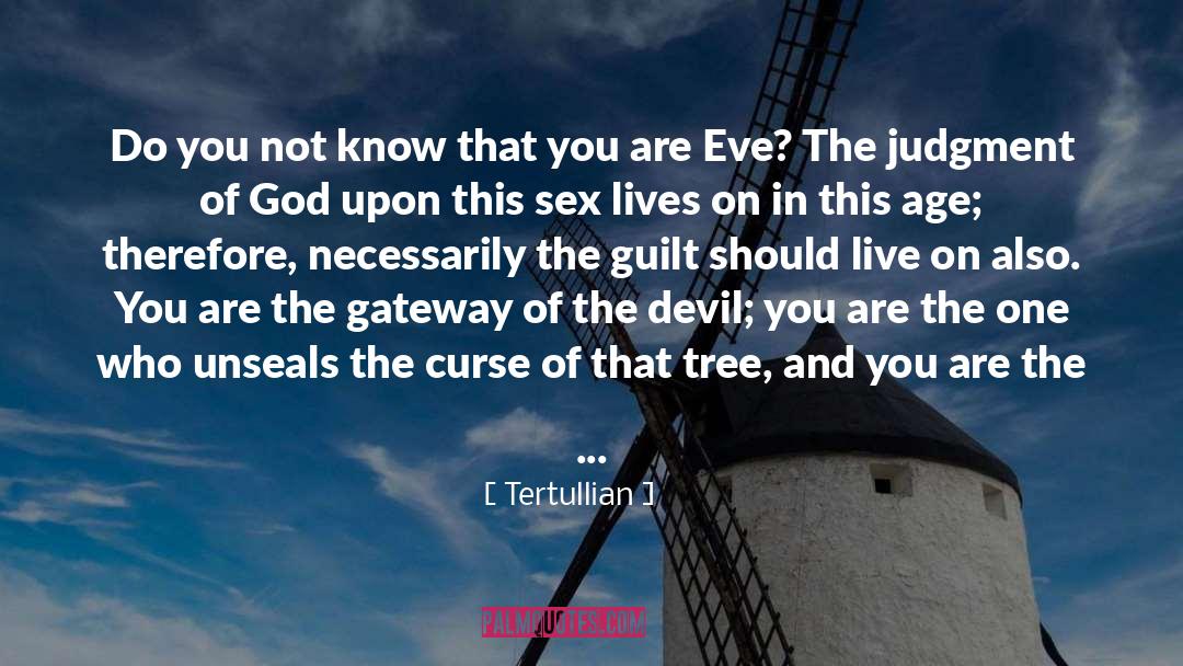 The Judgment quotes by Tertullian