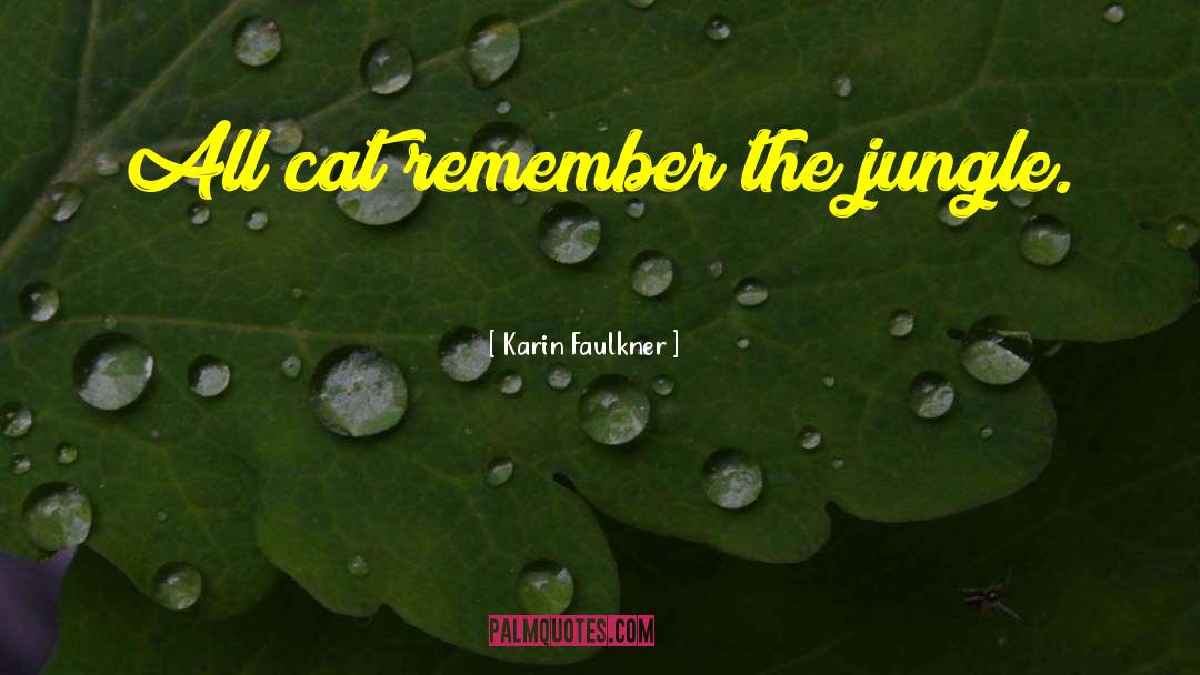 The Jungle quotes by Karin Faulkner