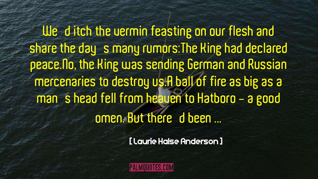 The King And I quotes by Laurie Halse Anderson