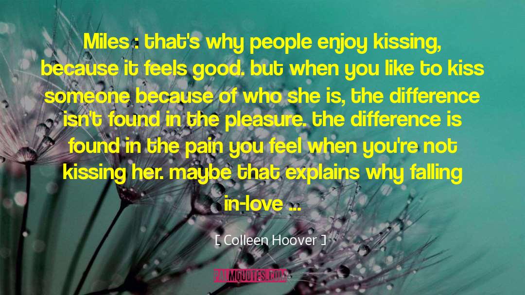 The Kiss Quotient quotes by Colleen Hoover