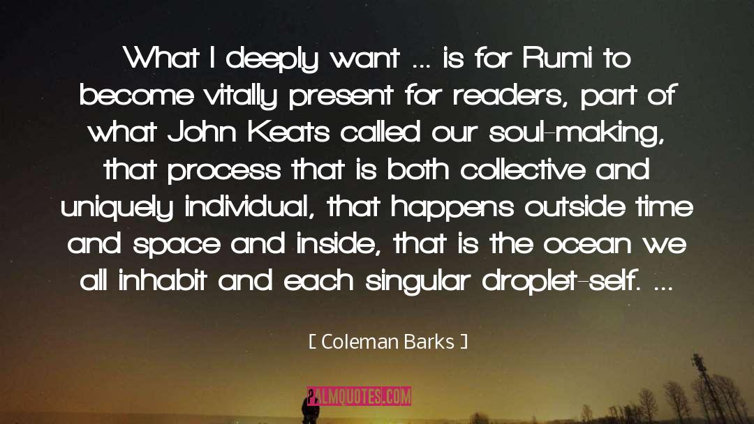 The Konichiwa Collective quotes by Coleman Barks