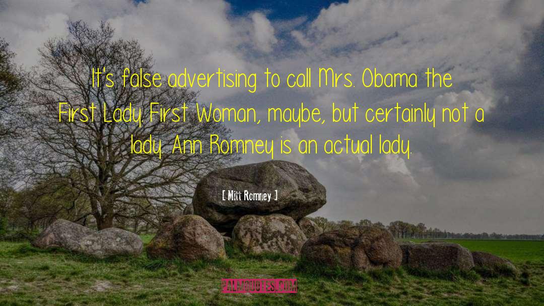 The Lady Vanishes quotes by Mitt Romney