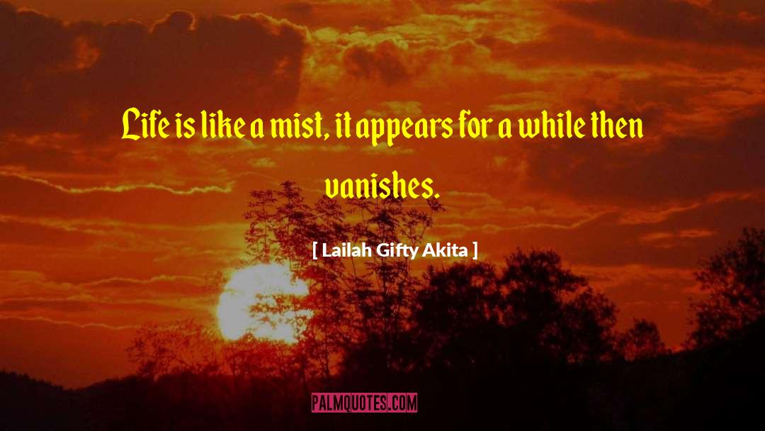 The Lady Vanishes quotes by Lailah Gifty Akita