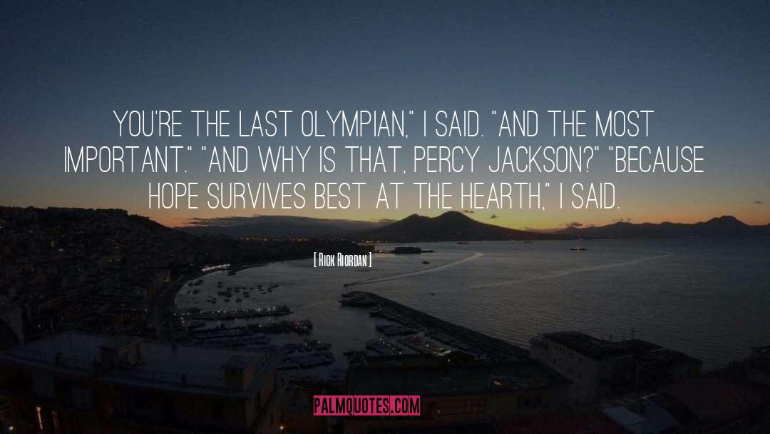 The Last Olympian quotes by Rick Riordan