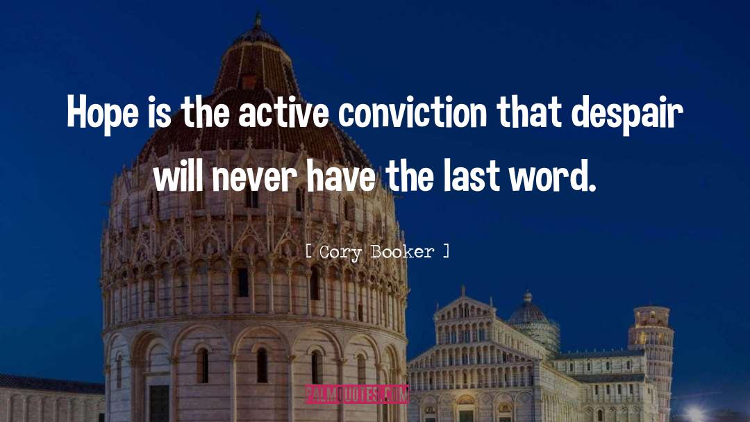 The Last Word quotes by Cory Booker