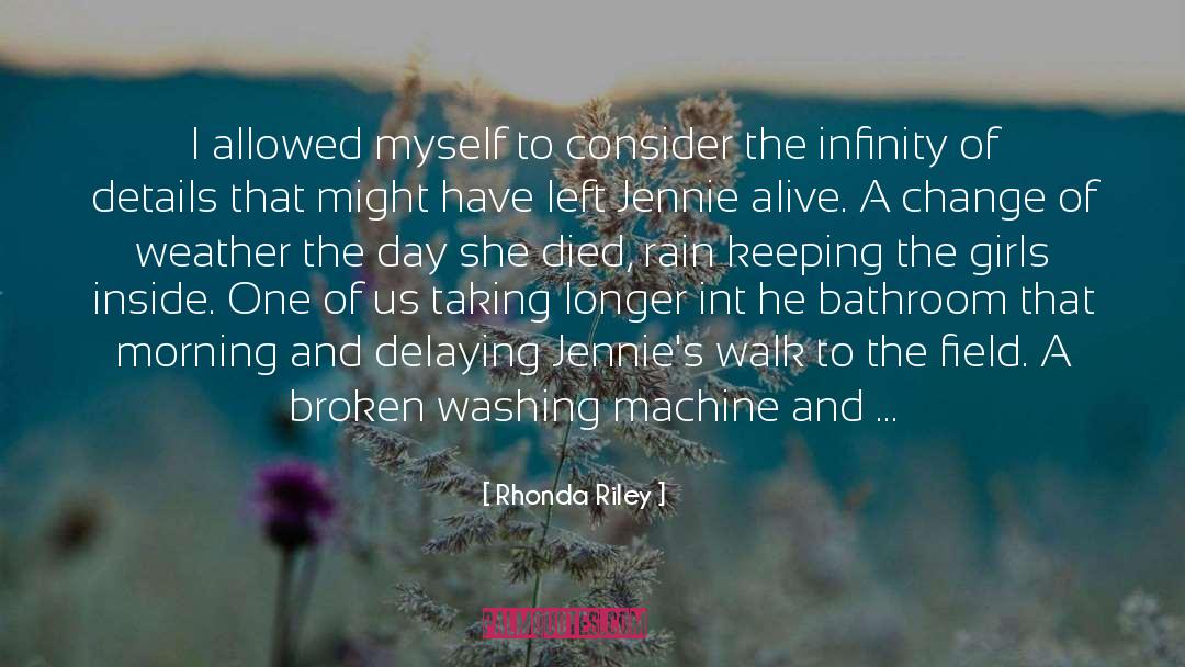 The Laundry quotes by Rhonda Riley