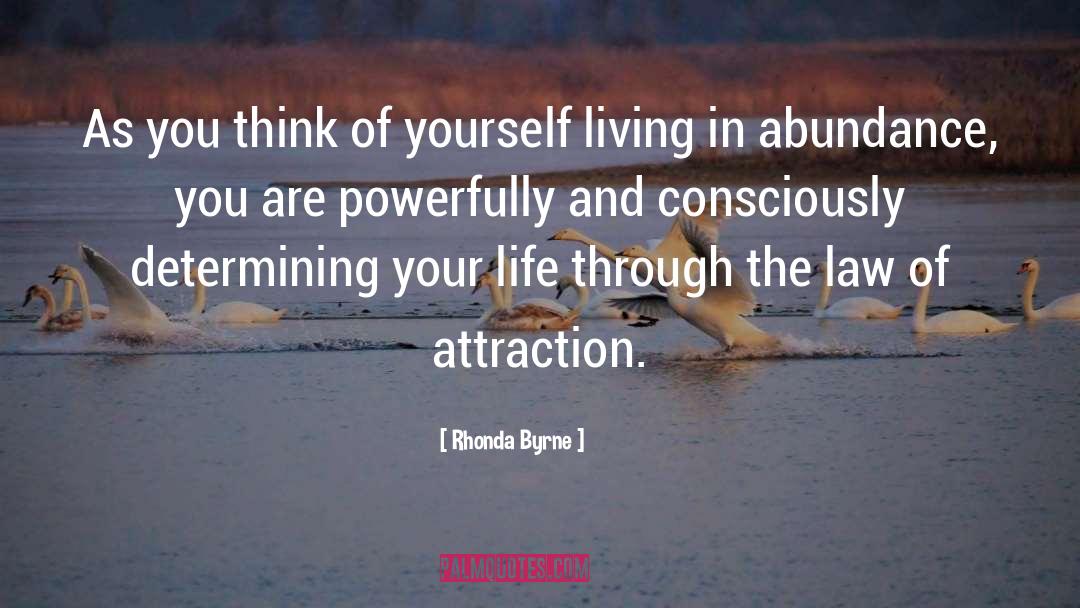 The Law Of Attraction quotes by Rhonda Byrne