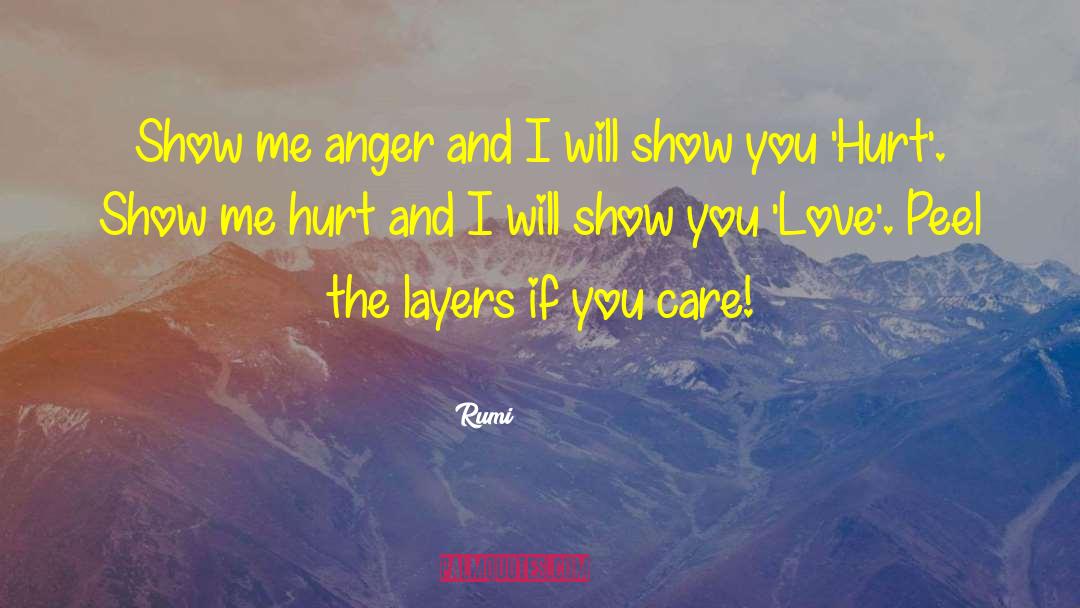 The Layers quotes by Rumi