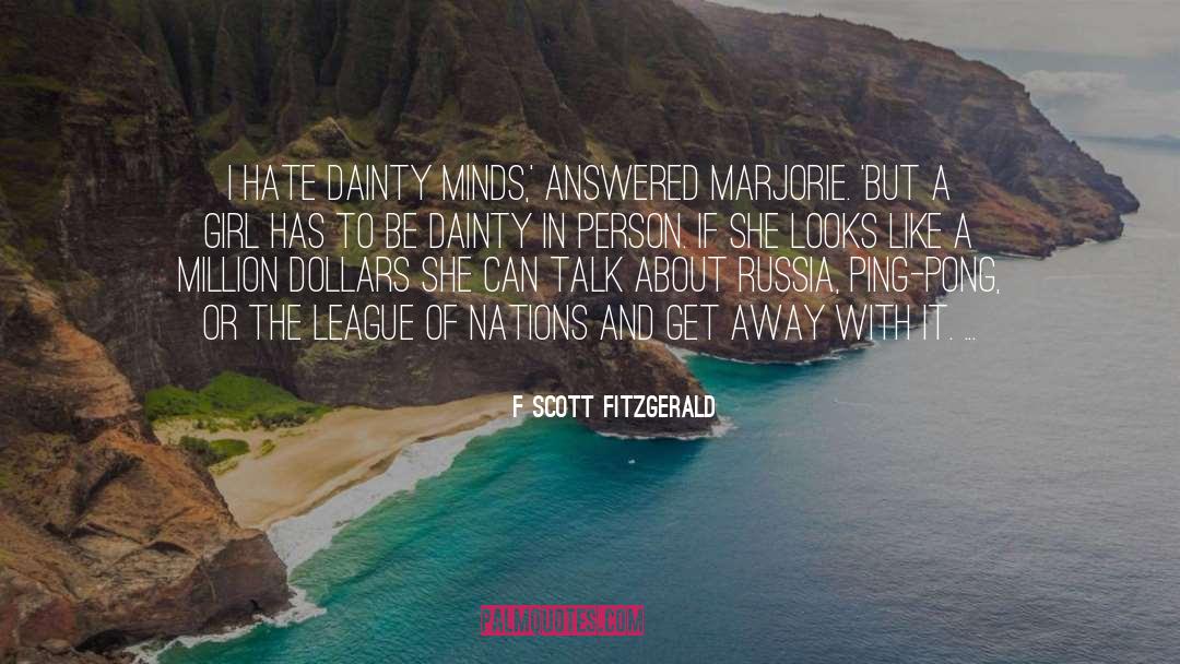 The League quotes by F Scott Fitzgerald