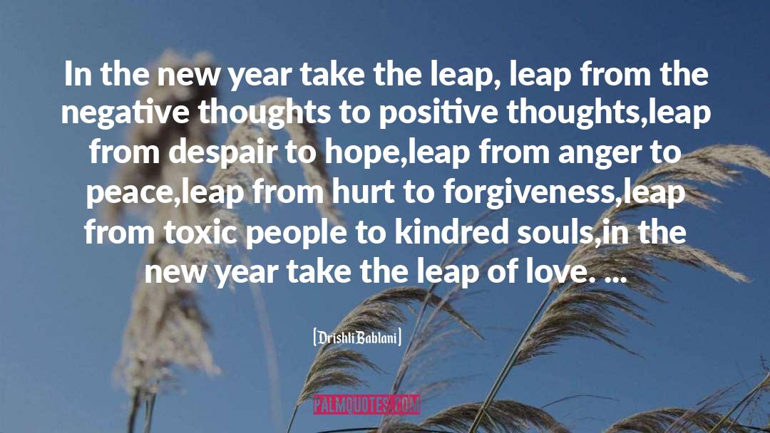 The Leap quotes by Drishti Bablani