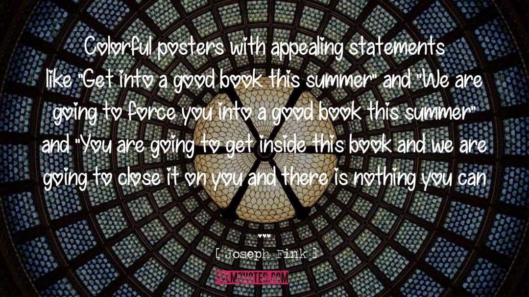 The Librarians And The Lost Lamp quotes by Joseph Fink