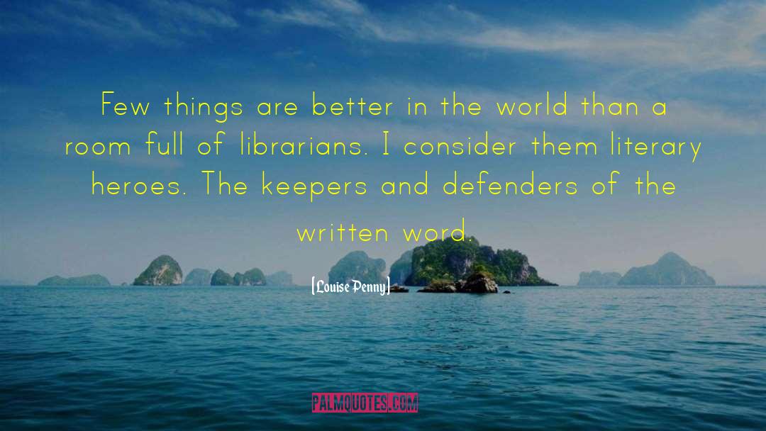 The Librarians And The Lost Lamp quotes by Louise Penny