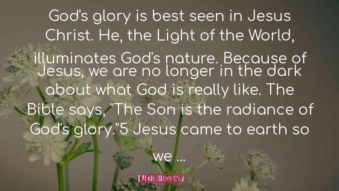 The Light Of The World quotes by Rick Warren