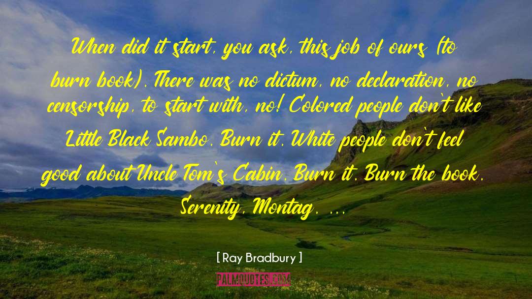 The Little Black Boy quotes by Ray Bradbury