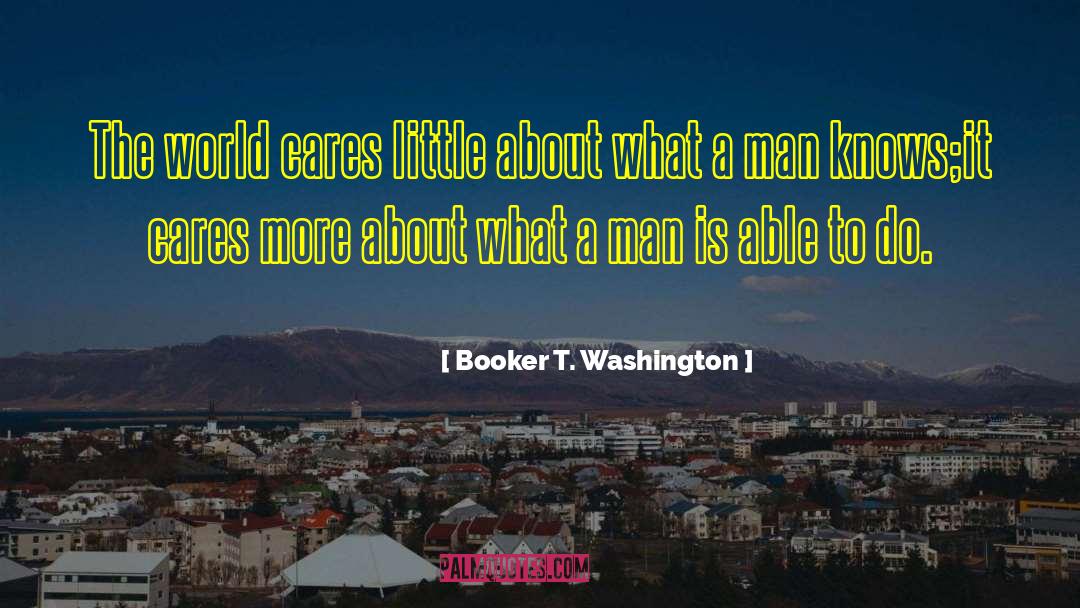 The Little Hours quotes by Booker T. Washington
