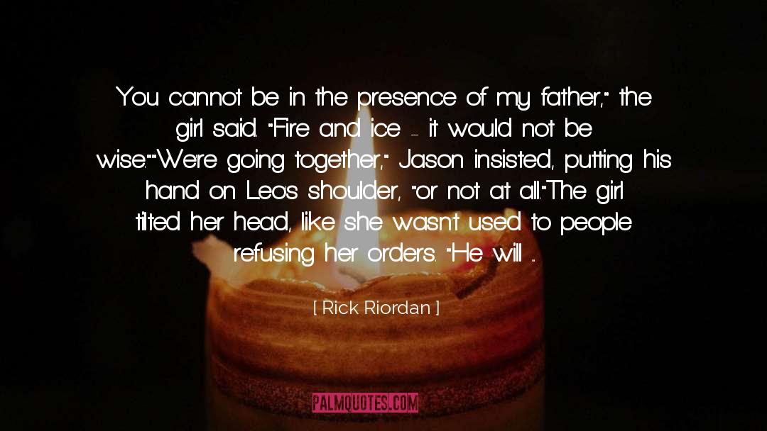 The Little Ice Age quotes by Rick Riordan