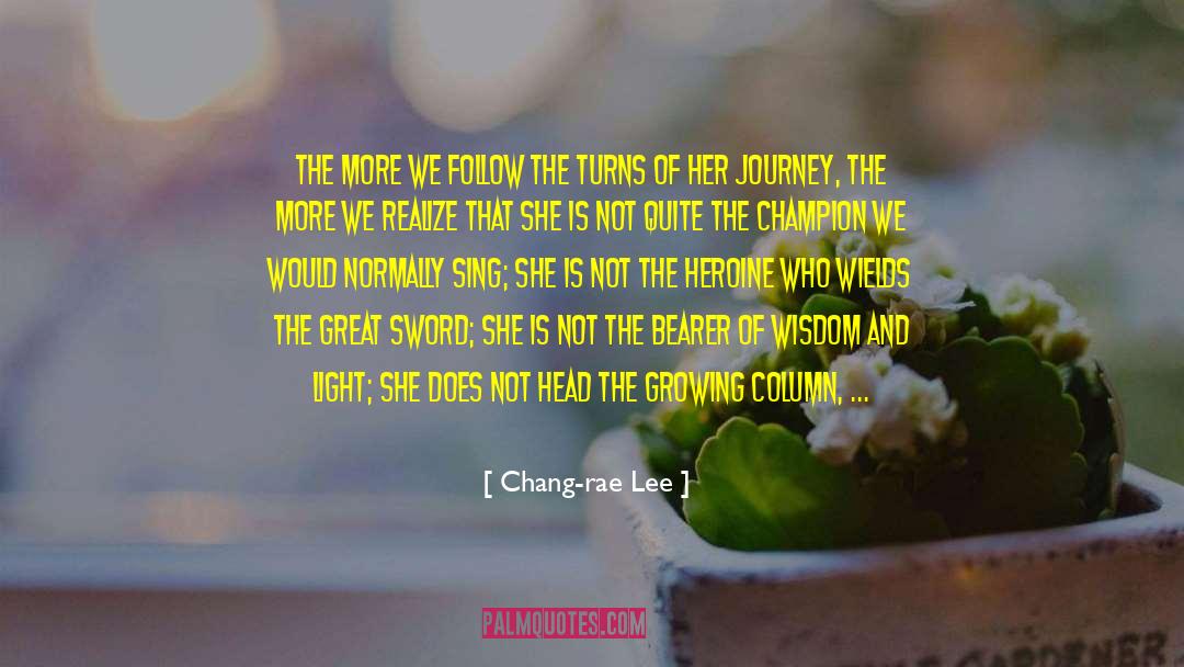 The Living Sword Chronicles quotes by Chang-rae Lee