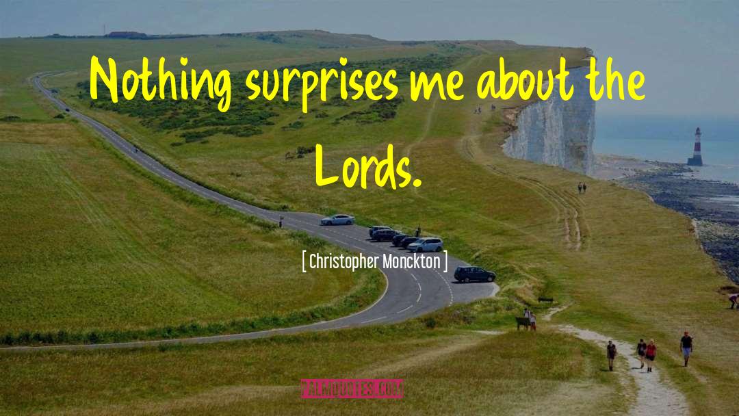 The Lords Blessing quotes by Christopher Monckton