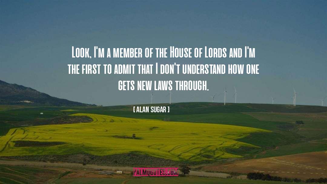The Lords Blessing quotes by Alan Sugar