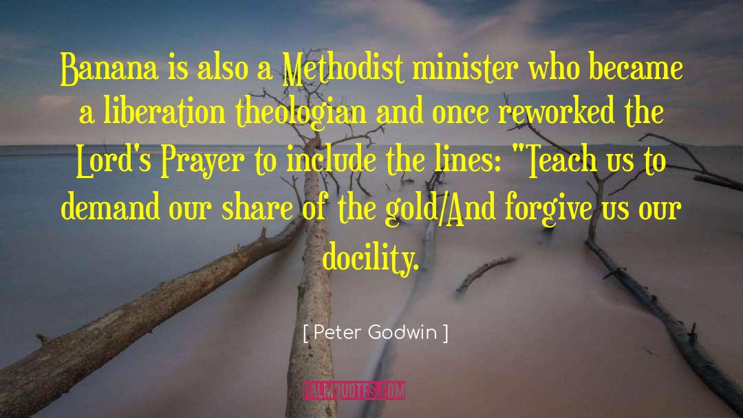 The Lords Prayer quotes by Peter Godwin
