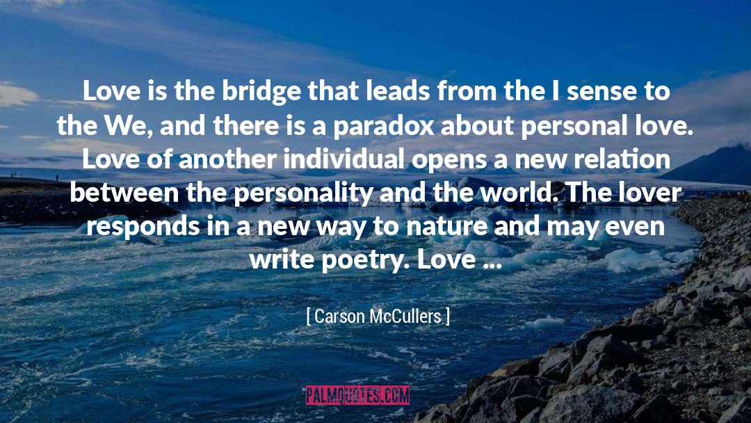 The Lover quotes by Carson McCullers