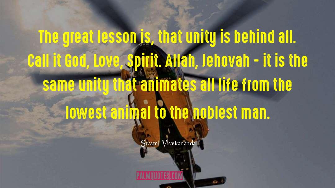 The Lowest Animal quotes by Swami Vivekananda